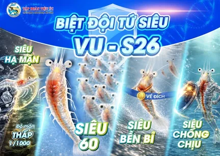 Biệt đội tứ siêu VU-S26 product launch poster
