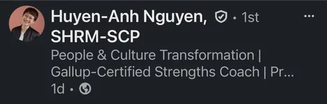 Bài đăng LinkedIn của Huyen-Anh Nguyen, SHRM-SCP